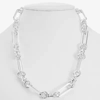 Liz Claiborne 17 Inch Link Collar Necklace