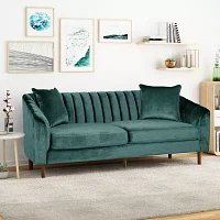 Ansonia Sharkfin-Arm Sofa