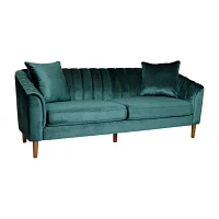 Ansonia Sharkfin-Arm Sofa