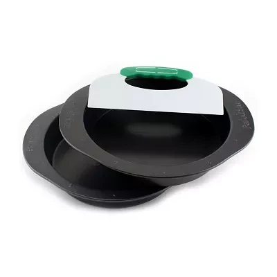 BergHOFF Perfect Slice 9" Round Cake Pan and Slicing Tool Set