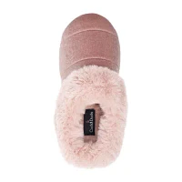 Cuddl Duds Velour Womens Clog Slippers