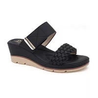 Yoki Womens Sicily-03 Wedge Sandals