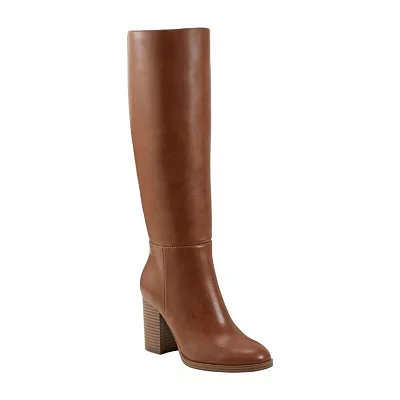 Unisa Womens Lanna Stacked Heel Riding Boots