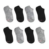 Hanes Cool Comfort 8 Pair Multi-Pack Breathable Liner Socks - Womens