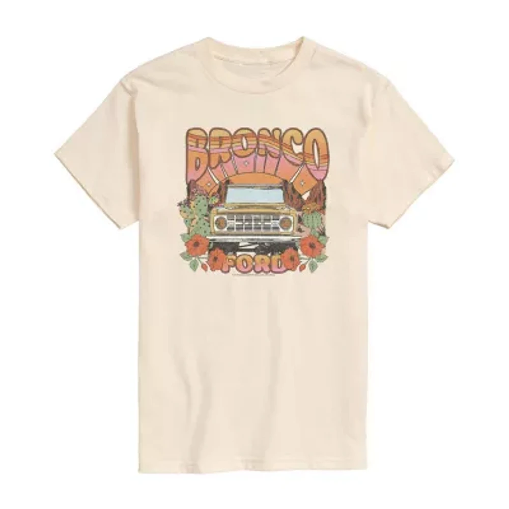 Juniors Ford Bronco Tee Womens Crew Neck Short Sleeve Graphic T-Shirt