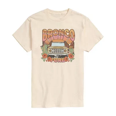 Juniors Ford Bronco Tee Womens Crew Neck Short Sleeve Graphic T-Shirt