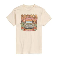 Juniors Ford Bronco Tee Womens Crew Neck Short Sleeve Graphic T-Shirt