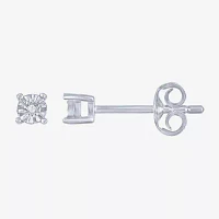 Yes, Please! (G-H / I1-I2) Diamond Accent Lab Grown White Diamond Sterling Silver Round 2 Pair Earring Set