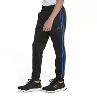 adidas Little Boys Mid Rise Cuffed Fleece Jogger Pant