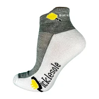 PickleSole Pickleball Heel Tab 6 Pair Low Cut Socks Mens