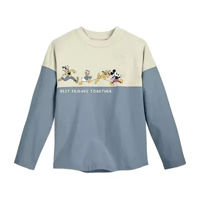 Xtreme Toddler Boys Crew Neck Long Sleeve Mickey and Friends Graphic T-Shirt