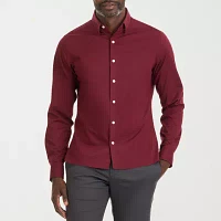 Van Heusen Mens Slim Fit Long Sleeve Button-Down Shirt