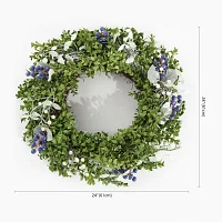 Safavieh Boxwood & Berry Wreath