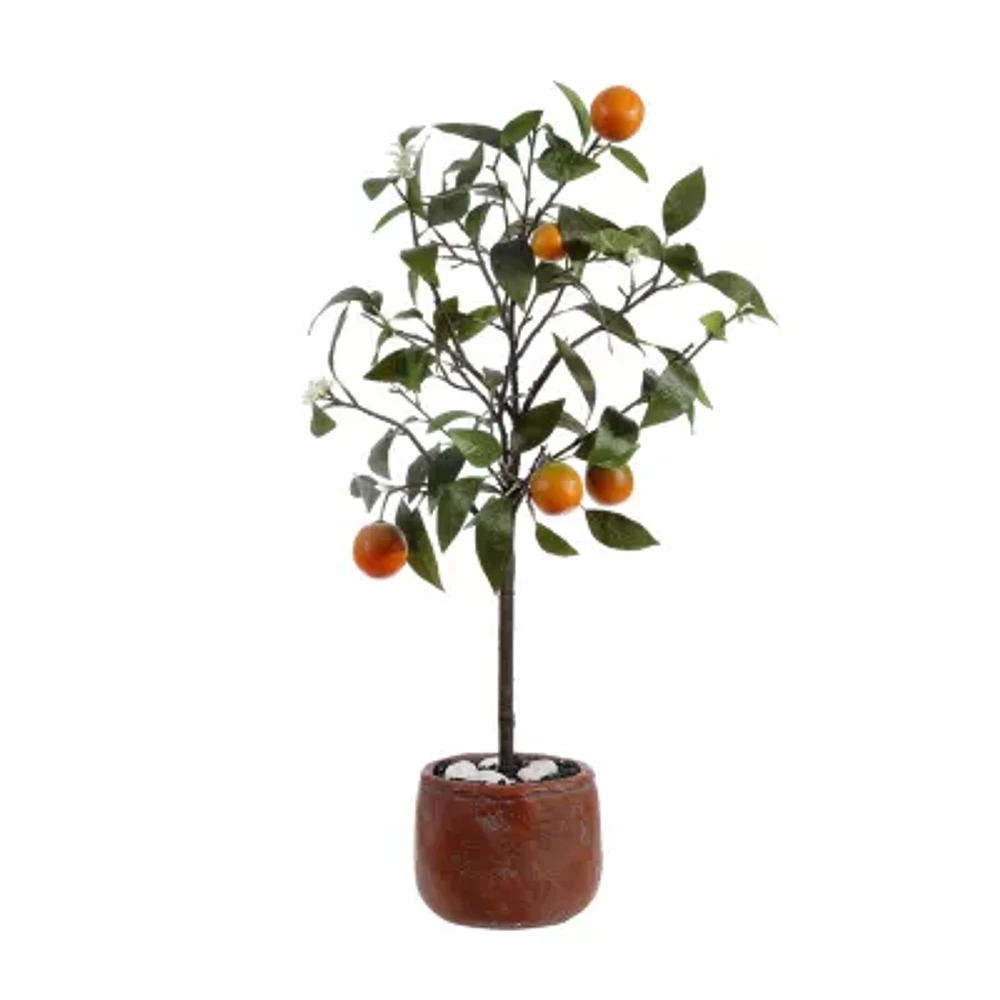 Safavieh Orange Indoor Artificial Tree