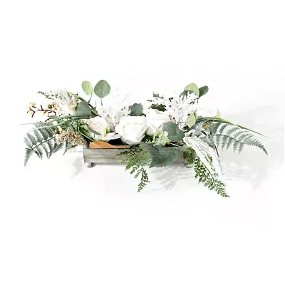 Safavieh Rose And Fern Artificial Plant