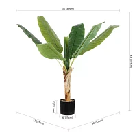 Safavieh Banana Leaf Indoor Artificial Tree