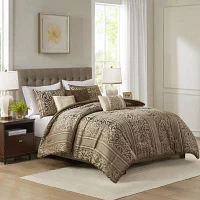 Madison Park Abigail Jacquard 6-pc. Midweight Comforter Set