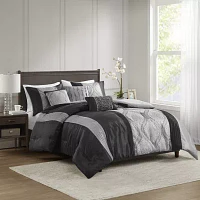 Madison Park Monroe Jacquard 6-pc. Midweight Comforter Set