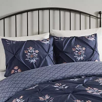 Madison Park Marfa Peony Pintuck 3-pc. Duvet Cover Set