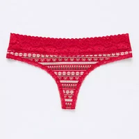 Arizona Body Organic Cotton with Lace Thong