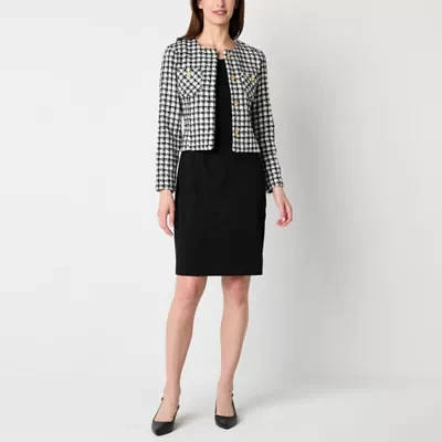 Danny & Nicole Womens Jacket Dress