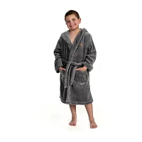 Linum Home Textiles Plush Dino Little & Big Boys Long Sleeve Bathrobe