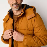 St. John's Bay Cold Weather Mens Lined Heavyweight Puffer Jacket