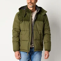 St. John's Bay Mens Lined Water Resistant Heavyweight Puffer Jacket