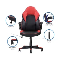 Sealy Gamer115 Gaming Chair in Black and Red