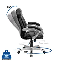 Sealy Kronos Ergonomic Design Adjustable Height Office Chair