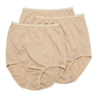 Underscore Cotton 3 Pack Brief Panty 306448