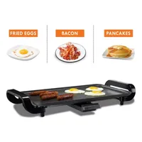 Kenmore Non-Stick Electric Griddle with Removable Drip Tray, 10"x18"