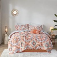 Madison Park Essentials Brighton Comforter Set with Cotton Sheets