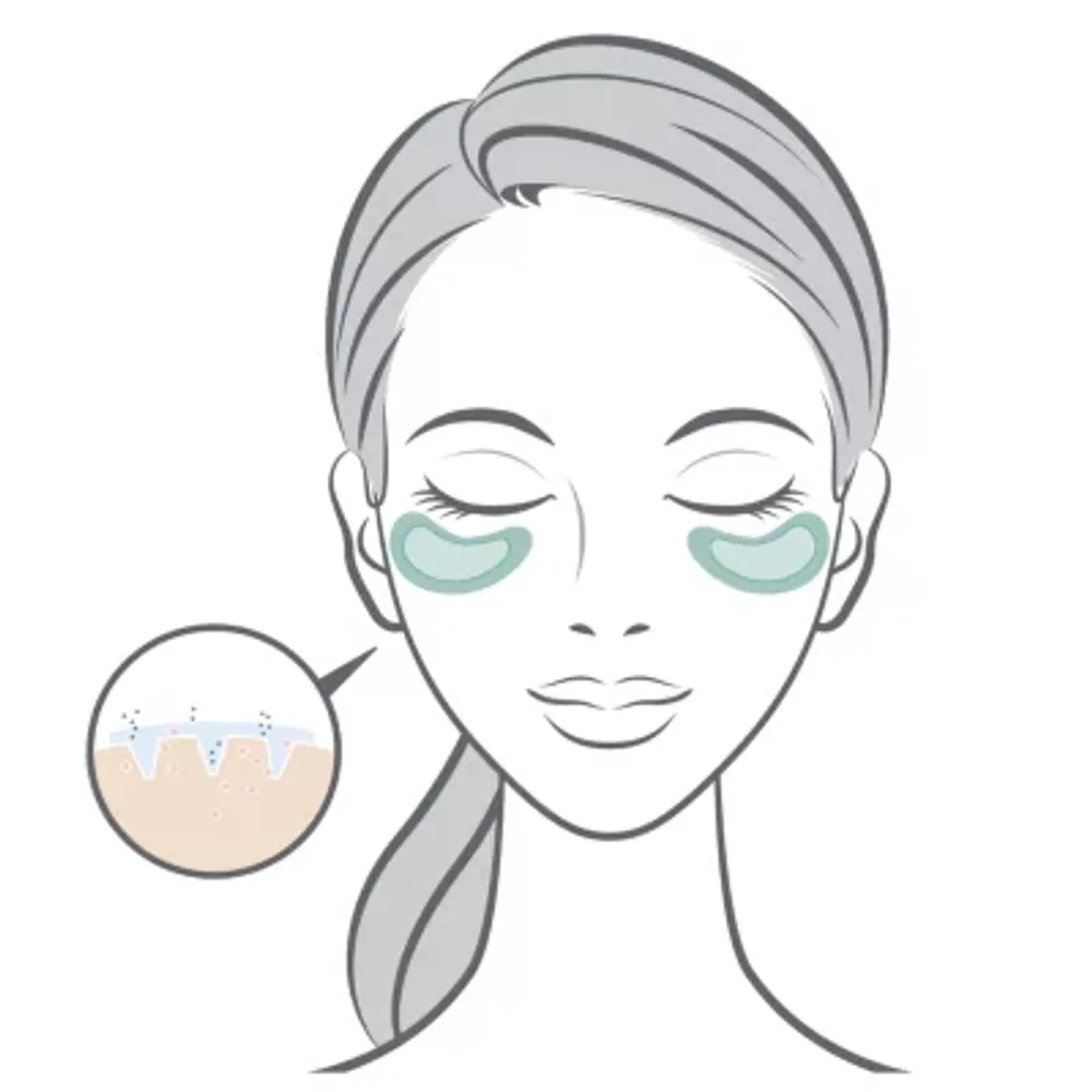 Skyn Iceland Dissolving Microneedle Eye Patches 1 Pair