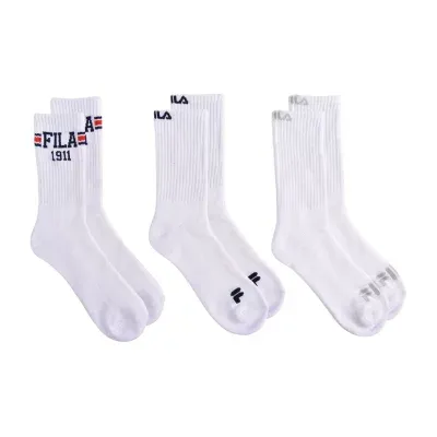 Fila 3 Pair Crew Socks Womens