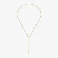 Adjustable 14K Gold 20 Inch Solid Box Chain Necklace