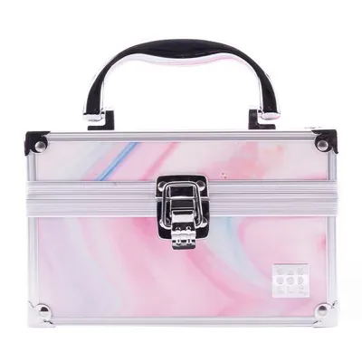 Caboodles Baby Train Case Pink Marble