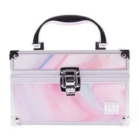 Caboodles Baby Train Case Pink Marble