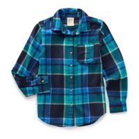 Thereabouts Little & Big Girls Long Sleeve Flannel Shirt