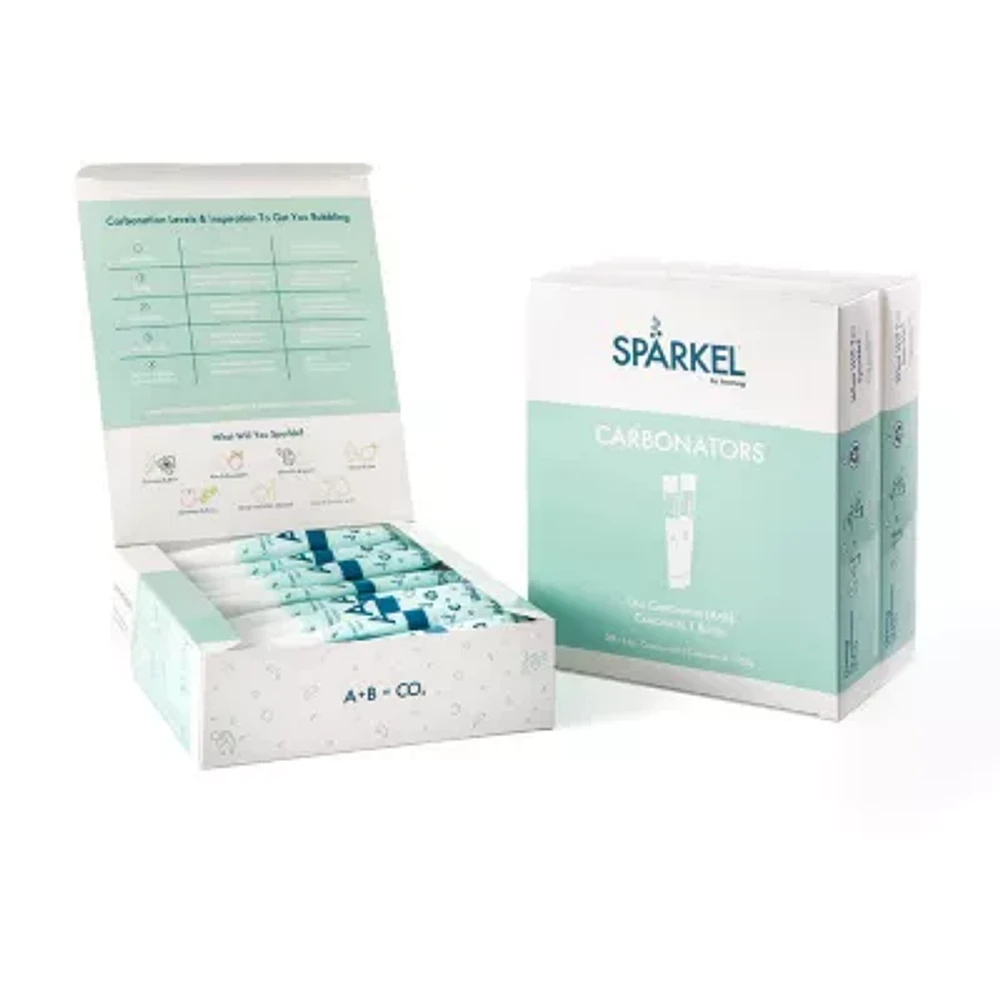 Spärkel Carbonator 90-Pack For Spärkel Beverage System Sparkling Water and Soda Maker