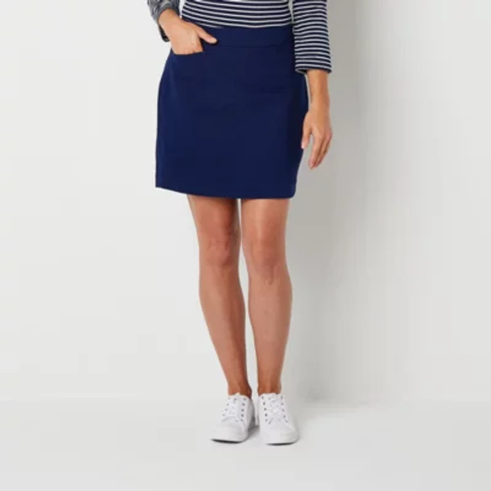 St. John's Bay Womens Mid Rise Skort