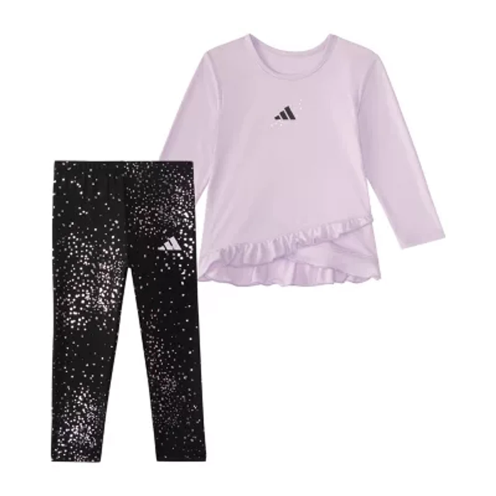 adidas Baby Girls 2-pc. Legging Set