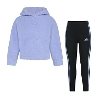 adidas Little Girls 2-pc. Legging Set