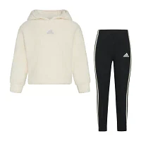 adidas Little Girls 2-pc. Legging Set