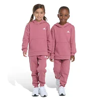 adidas Little Girls 2-pc. Pant Set