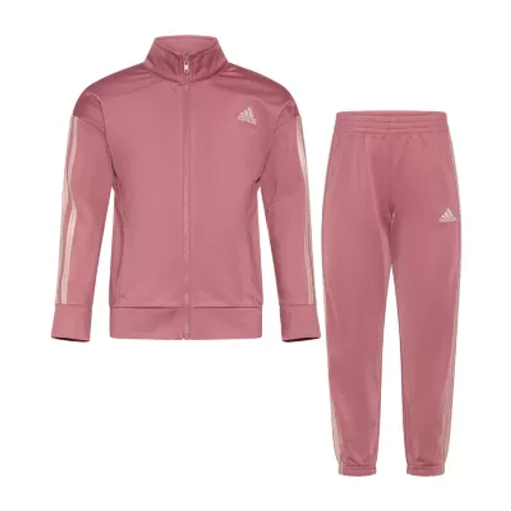 adidas Little Girls 2-pc. Track Suit