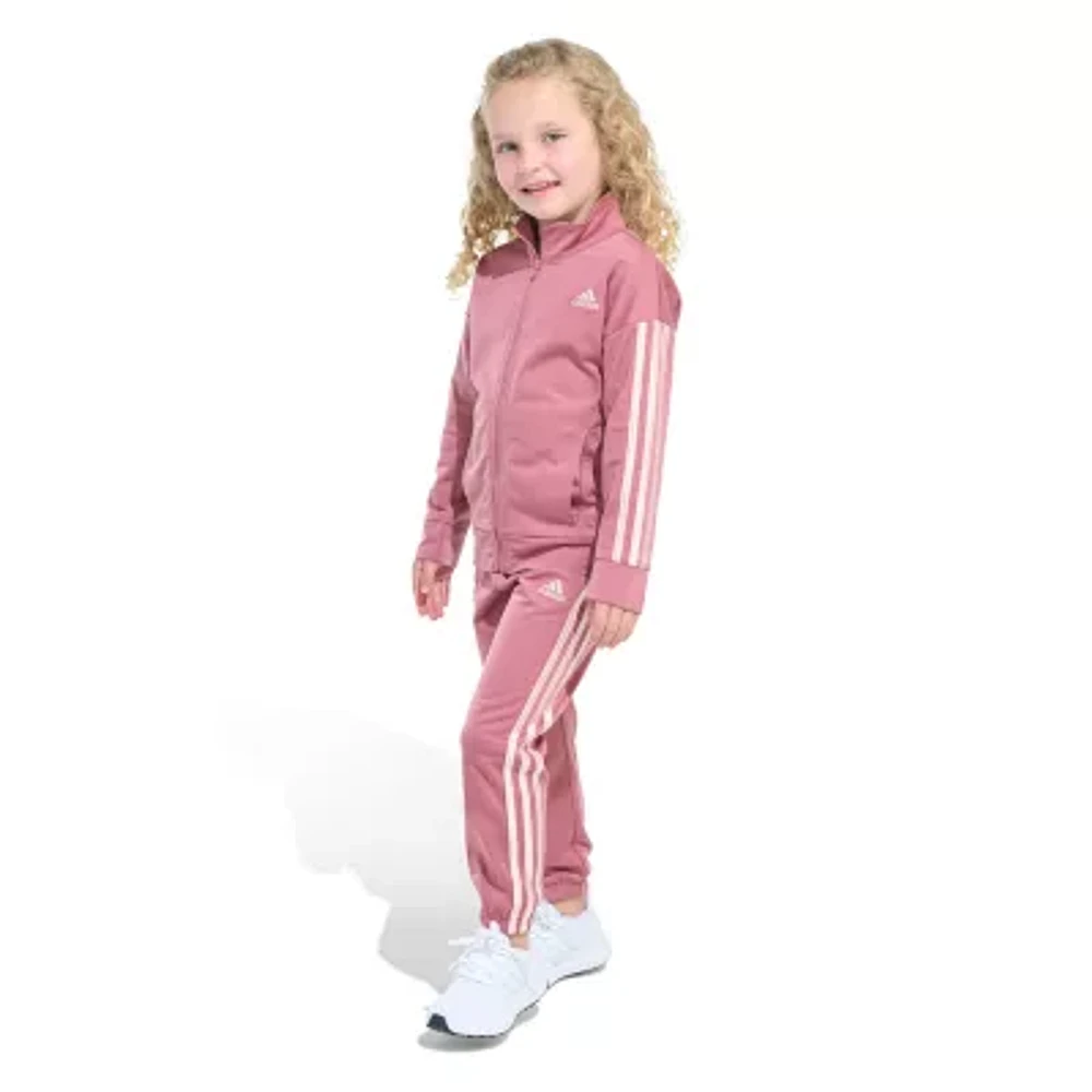 adidas Little Girls 2-pc. Track Suit