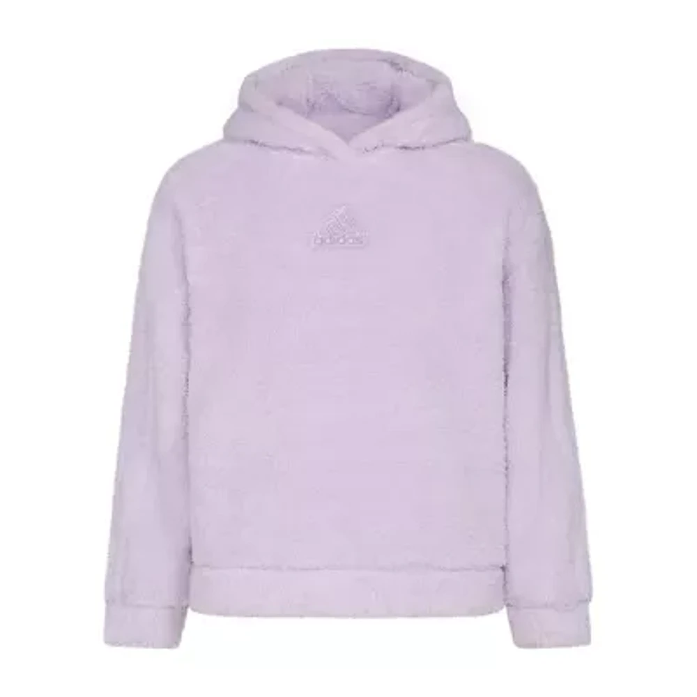 adidas Big Girls Embroidered Hoodie