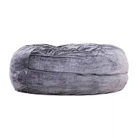 Sealy® Bala Faux Fur Memory Foam Bean Bag Chair