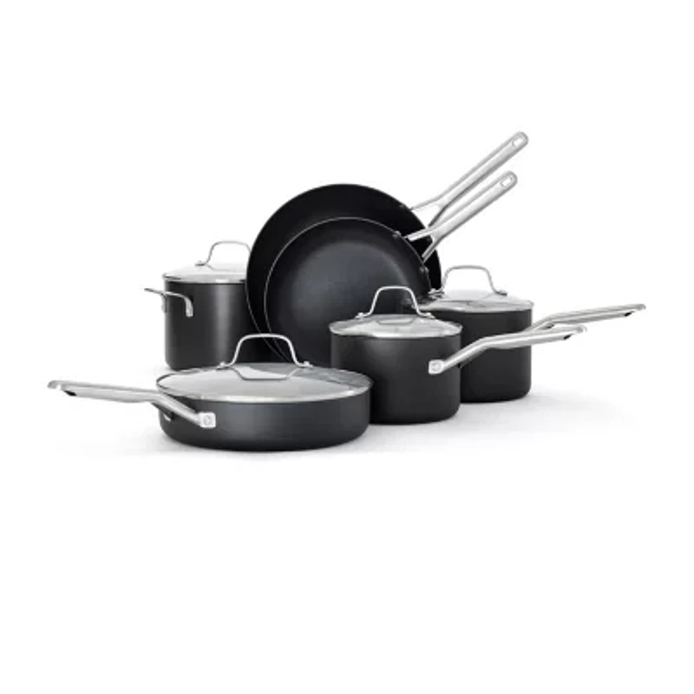 Calphalon Hard Anodized 10-pc. Cookware Set